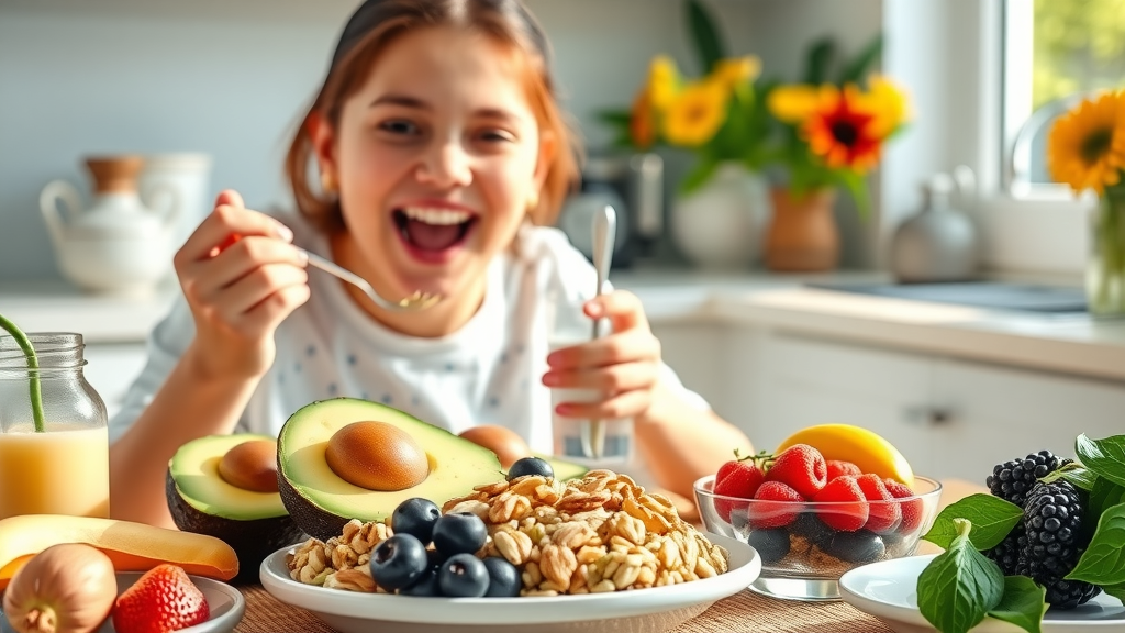 Healthy superfood breakfast, supporting hair health, hair care tips