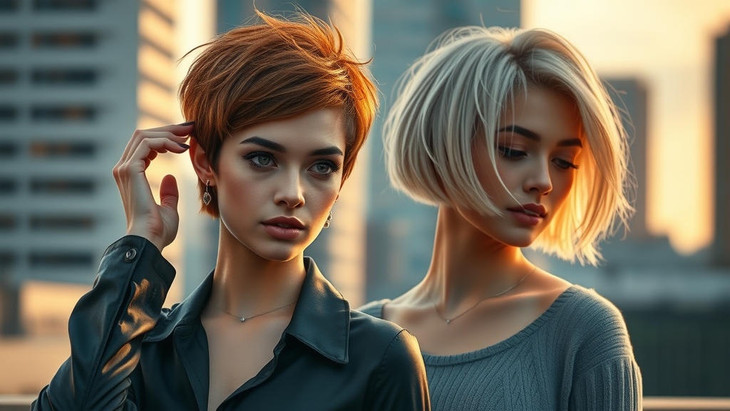 Pixie cut french bob modern short hairstyles trendy looks
